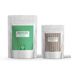 Matcha + Collagen & Houjicha Set