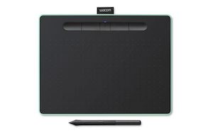 Computer peripherals: Wacom Intuos medium (M) Bluetooth Pistachio, refurbished product Refurbished