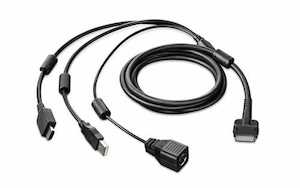 3-in-1 Cable for Interactive Pen Display Cables & Power