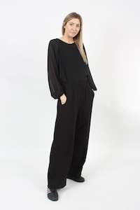 Olivia Pants - Black - Pre-Order