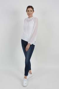 Emily Top - White - pre-order