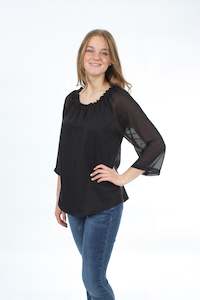 LuLu Top - Black - Pre Order