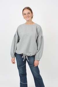 Mila Sweater: Mila Sweater - Grey Marl - Pre Order