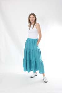 Rosie Skirt - Teal