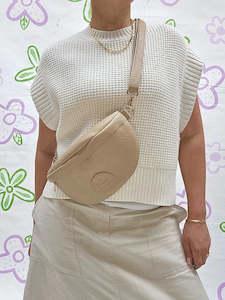 Scarlett Sling Bag - Latte