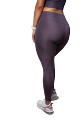 Clothing: Purple Puhoro Leggings