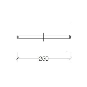 Spares - Double Roll Holder Rod - Skuara Series