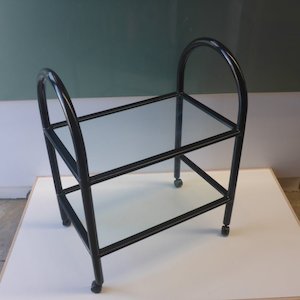 Bathroom Runner Unit, Black - Made in Germany