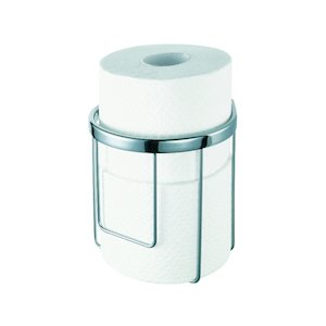 Double Spare Toilet Roll holder - Bloq series