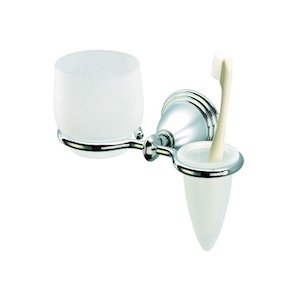 Montana Collection: Tumbler + Toothbrush Holder - Villa Style