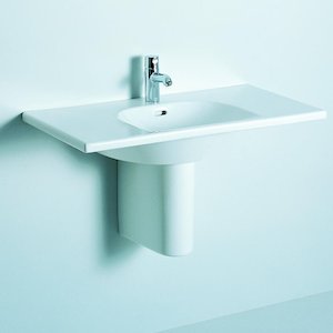 Countertop Basin & Shroud, 93cm - Living Series