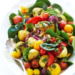 Pre-prepared meals: Roast Vegetable Salad Dinner Size