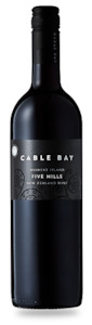 Cable Bay Five Hills Malbec Merlot 2020, Waiheke