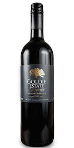 Wine and spirit merchandising: Goldie "Esslin" Merlot 2014, Waiheke