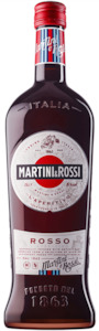 Wine and spirit merchandising: Martini Rosso Vermouth 750ml, Italy