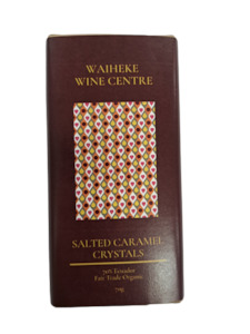 Wine and spirit merchandising: WWC Chocolate Bars made by La Petite 70g Milk Chocolate