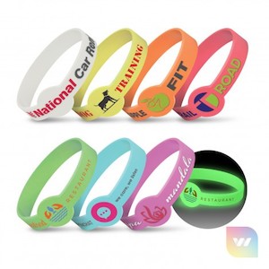 117057 – Xtra Silicone Wrist Band – Glow in the Dark Waikato Printing Company