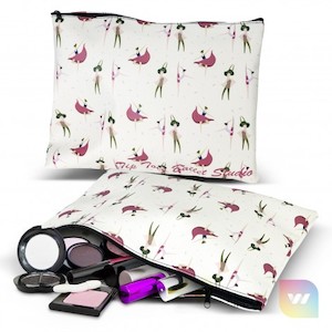 123556 – Flora Cosmetic Bag – Large Waikato Printing Company