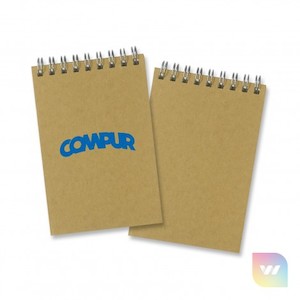 100897 - Kraft Note Pad - Small - Waikato Printing Company