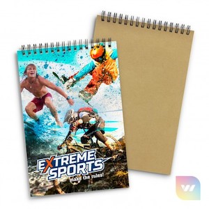 Products: 118179 - Scribe Full Colour Note Pad - Medium - Waikato Printing Company