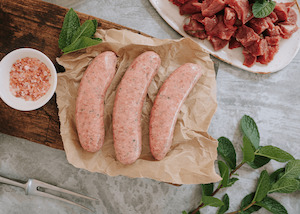 Lamb & Mint GF (x6 Sausages) - Waipawa Butchery