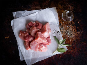 Diced Pork (500gms) - Waipawa Butchery