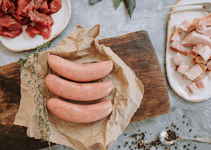 Beef & Bacon (x6 Sausages) - Waipawa Butchery