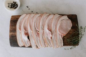 Traditional Middle Bacon (550gm) - Waipawa Butchery