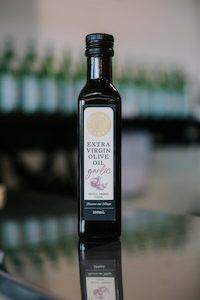 The Village Press Extra Virgin Olive Oil Garlic - Waipawa Butchery