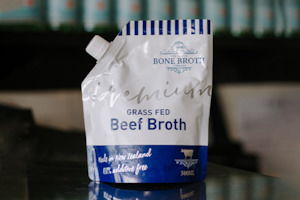 Little Bone Broth Grass Fed Beef Broth - Waipawa Butchery