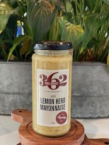 362 Grillhouse Zesty Lemon Herb Mayonnaise. - Waipawa Butchery