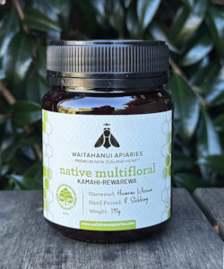 Certified Organic Raw Native Multi Floral Honey