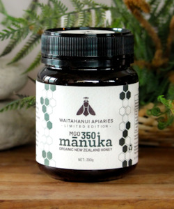 350+MGO Certified Organic Raw Manuka Honey