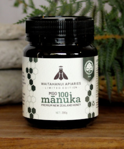 100+MGO Certified Organic Raw Manuka Honey