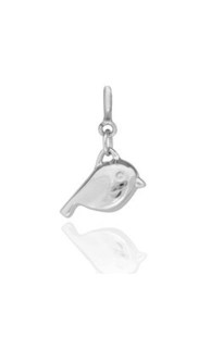 Boh Runga Robin clip-on-charm from Walker and Hall Jeweller - Walker & Hall