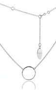 Boh Runga Lil Perfect Circle necklace from Walker and Hall Jeweller - Walker & Hall