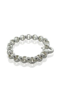 Sterling silver belcher bracelet from Walker and Hall Jeweller - Walker & Hall