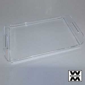 Transparent Acrylic Serving Tray Multipurpose Decorative Tray IESH - Walmont