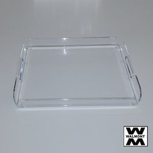 Transparent Acrylic Serving Tray Multipurpose Decorative Tray ESH - Walmont