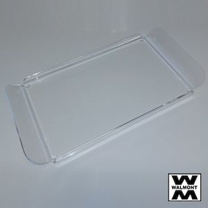 Transparent Acrylic Serving Tray Multipurpose Decorative Tray IES - Walmont