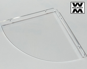 Acrylic Clear Corner Shelf - Walmont