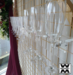 Champagne Wall - Shelf 10 glasses 1m long - Walmont