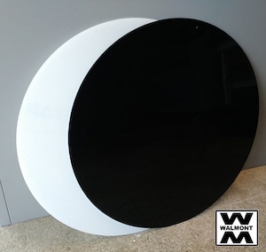 Perspex Signage Disc Ø600mm - Walmont