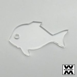 Acrylic Fish – flat shapes (10 pieces) - Walmont