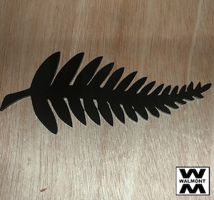 Fern black flat acrylic 3mm / decor / signage / - Walmont