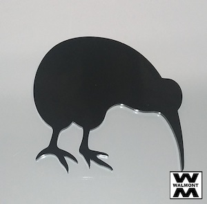 Kiwi bird acrylic flat laser cut - Walmont