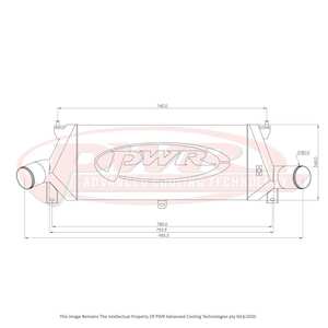 81mm Intercooler (Nissan Skyline R34 GTR 99-02)