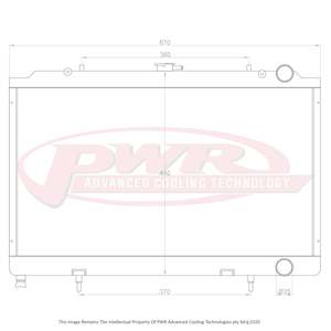 42mm Radiator (Silivia 180SX S13 CA18/DET 88-90)