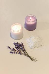 Lavender Candle wanakalavenderfarm