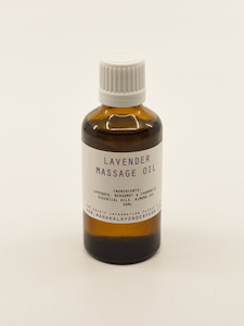 Lavender growing: Lavender Massage Oil 50ml wanakalavenderfarm